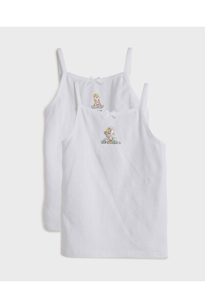 R&B عبوة من قطعتين من القمصان الداخلية بطبعة أرنب لولا