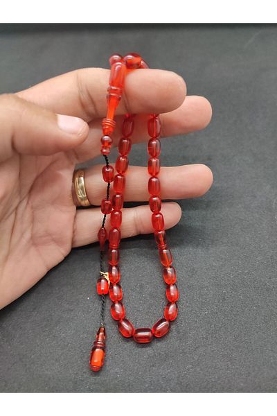 İskeçe Exclusive There Is No Other Place!!! Furkan Gül Master Artifact Ringed Imame Hand Boy Yemeni Dice Amber Certified 8329