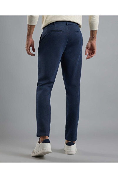 R&B Textured Knit Pants with Button Closure