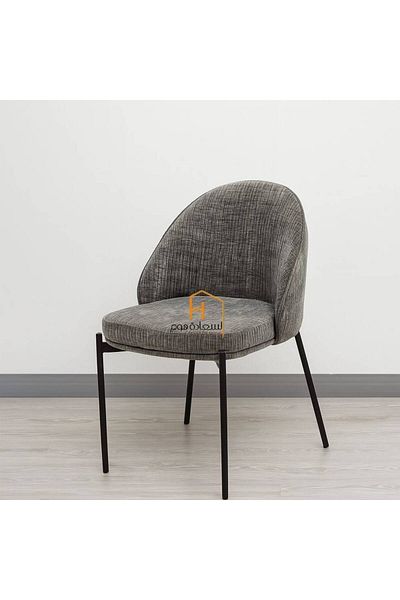 Al Saada Home Single Fiber Chair - Grey
