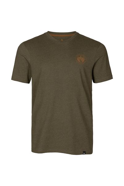 Seeland Tricou Elements Saker, Pine Green Melange
