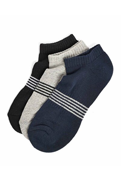 R&B 3 Pack Sports Ankle Socks