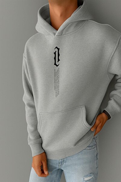 E-ROMA سترة رياضية مطبوعة من القطن الممشط بثلاث خيوط