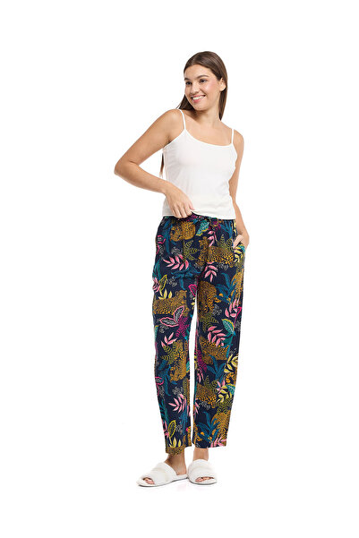 R&B Printed Pyjama Bottoms With Drawstring Waist