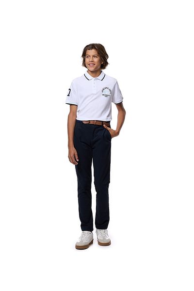 R&B Solid Slim Fit Chinos