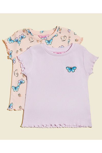 R&B 2 Pack Short Sleeves Tops