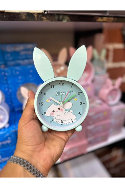 HEPBİMODA Cinnamoroll Çalar Saat Masa Saati Çocuk Odası Saati