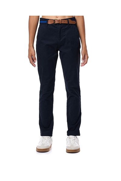 R&B Solid Slim Fit Chinos