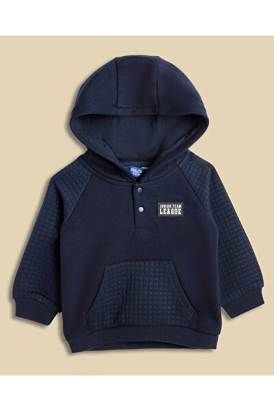 R&B Badge Detail Hooded Clothing Set
