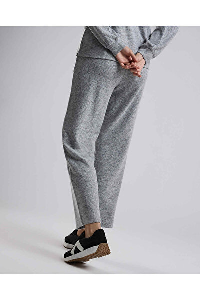 R&B Ribbed Lounge Pants with Drawstring Waist