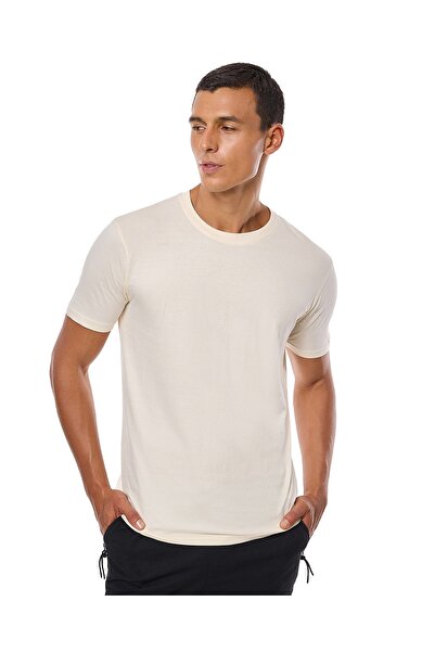 R&B Solid T-Shirt with Crew Neck Short Sleeves
