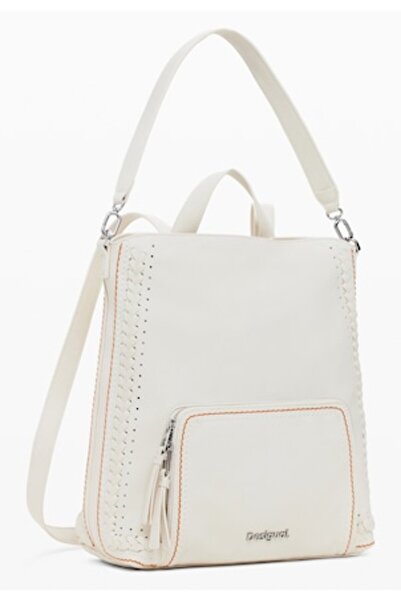 Desigual Women's backpack, white 25SAKP21