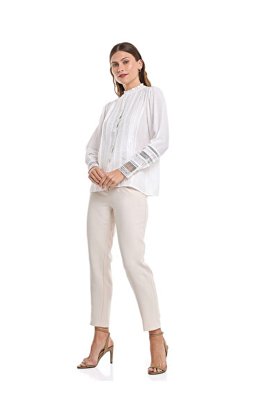 R&B Solid Tapered Fit Trousers