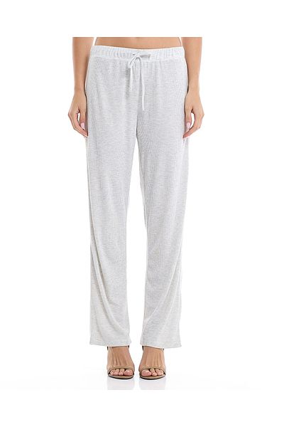 R&B Solid Pyjama Bottom with Drawstring Waist