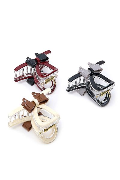 R&B Pack of 3 Claw Clips