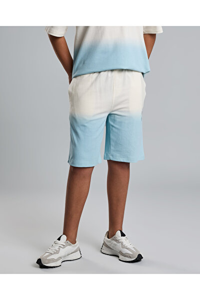 R&B Color Block Oversized T-Shirt and Shorts Set