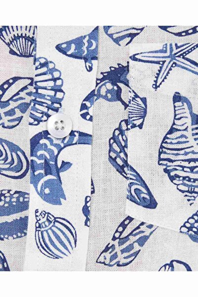 R&B Printed Shirt and Shorts Set