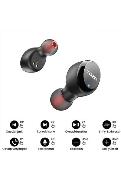 AC BOX T6S Ipx8 Waterproof Bluetooth 5.3 Tws Wireless Headphones Ac Box 861931