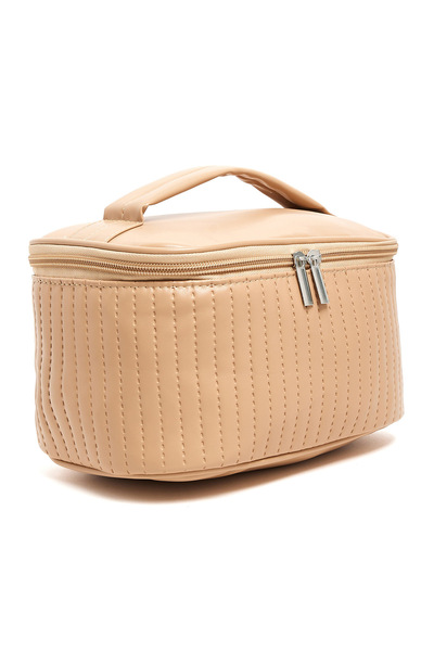 R&B Quilted Cosmetic Pouch