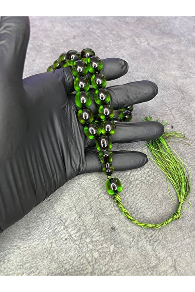 Mos Tespih Large Size Rope Tasseled High End Tightening Amber Prayer Beads