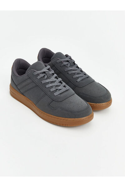 LC Waikiki Xside Men's Black Lace-Up Sneakers
