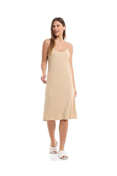 R&B Solid Night Slip Dress