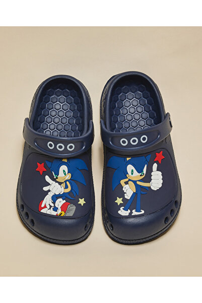 R&B Sonic Print Slingback Clogs