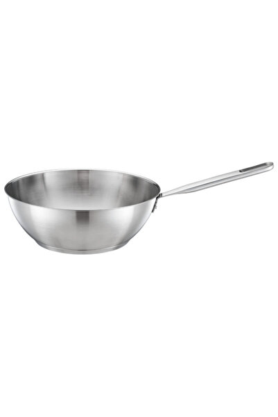 FiSKARS Wok Tigaie All Steel Pure, oțel inoxidabil, 280 mm