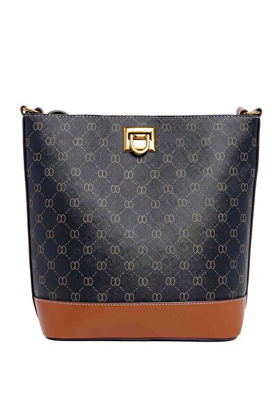 R&B حقيبة كتف منقوشة