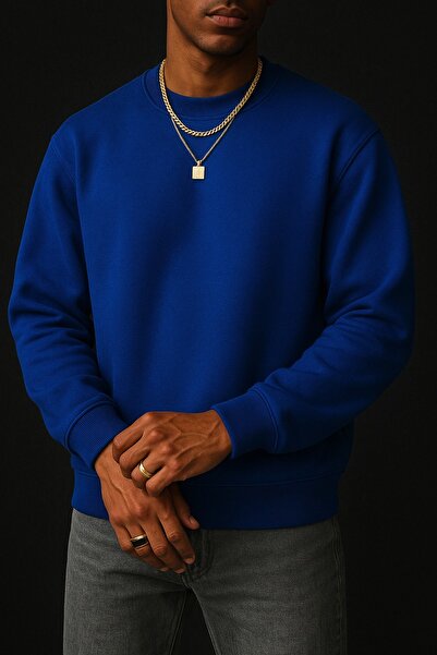 DM DOLCE MORE سترة رجالية مصنوعة من القطن الممشط بثلاث خيوط