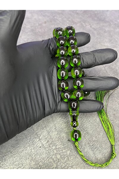 Mos Tespih Large Size Rope Tasseled High End Tightening Amber Prayer Beads