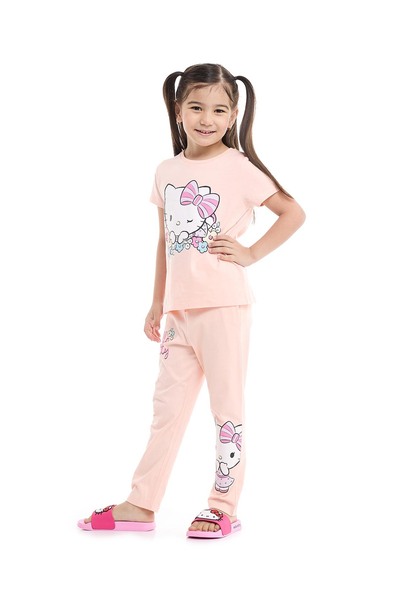 R&B طقم بيجامة مطبوع