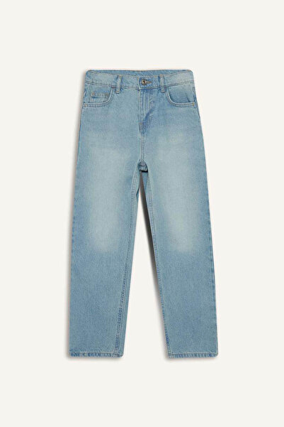 DeFacto Erkek Çocuk Wide Leg Geniş Paça Pantolon F0452A825AU