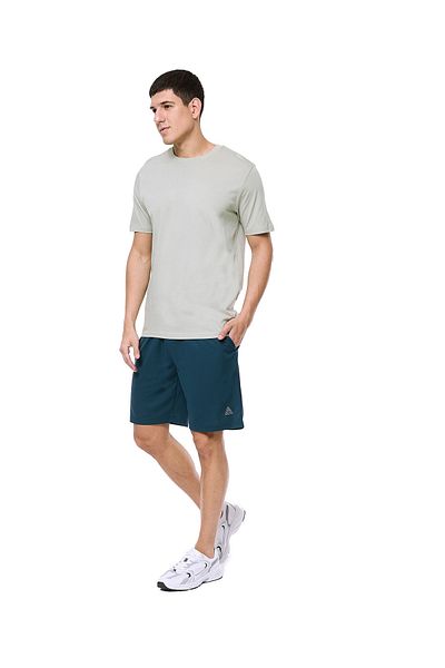 R&B Textured Active Shorts with Drawstring Waist