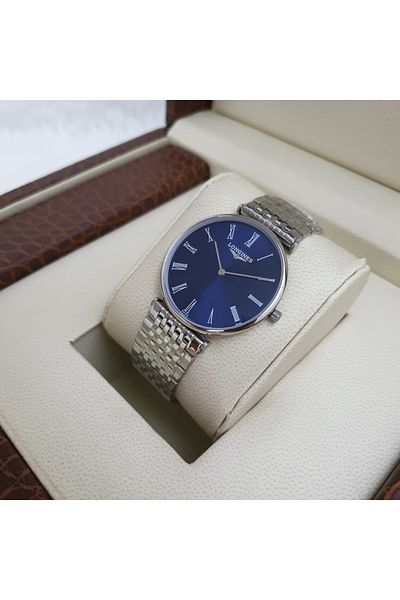Watch Elegant Lonigons watch, LaGrand steel bracelet model, battery machine, with accessories