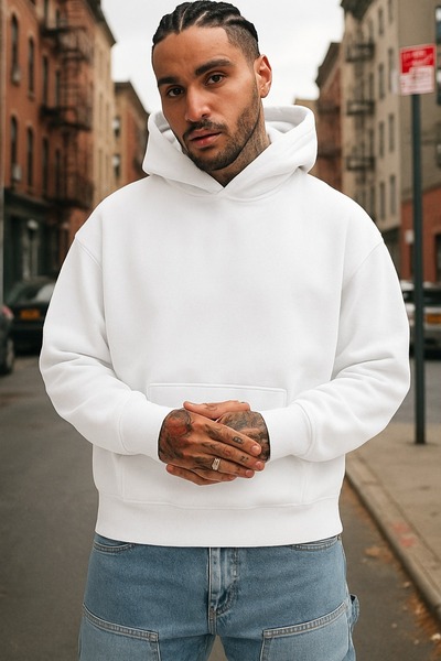 BENROMA 3 İPLİK PENYE UNISEX DÜZ RENK SWEATSHIRT