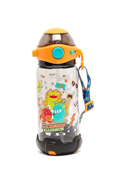 R&B Printed Sipper Water Bottle, 650ml
