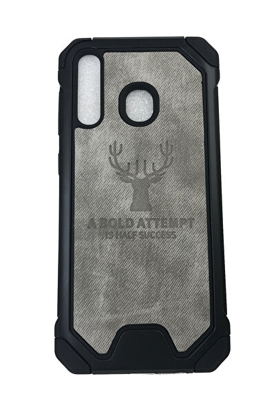 OEM Carcasă compatibilă cu Samsung Galaxy A30, Husă de protecție, Cerb, Gri