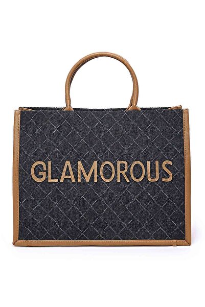 R&B Appliqued Tote Bag