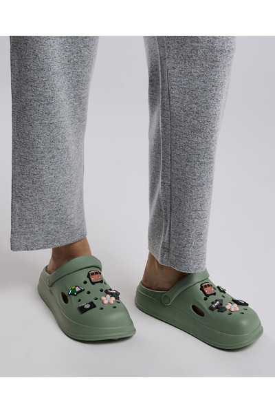 R&B Jibbitz Slingback Clogs