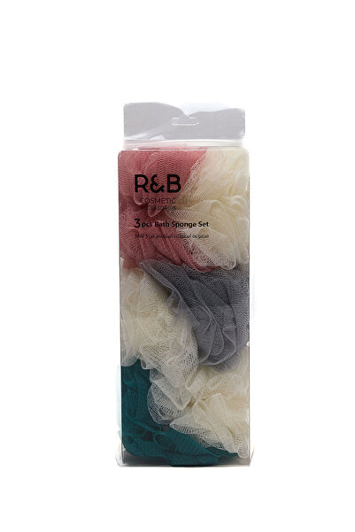 R&B 3 Piece Bath Sponges