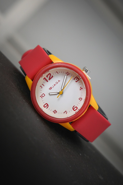 Jaga Children's Wristwatch with Silicone Band