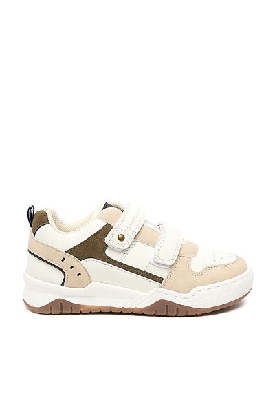 R&B Color Block Velcro Strap Shoes