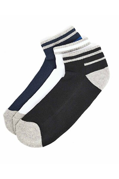 R&B 3 Pack Sports Ankle Socks