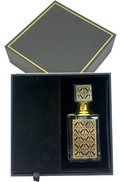 Generic High Quality Crystal Oud Perfume Bottles Wholesale Polished Attar Glass Oil Bottle with Box