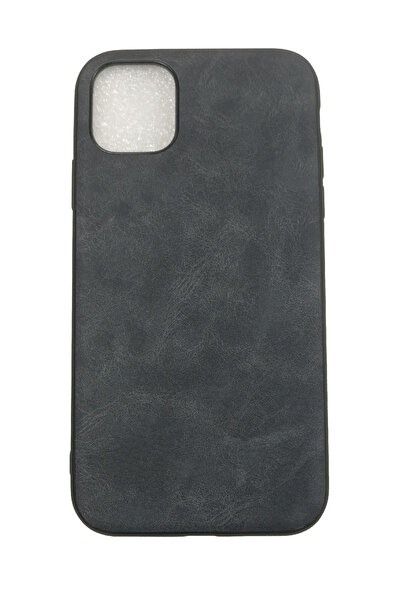 OEM Husă compatibilă cu iPhone 11, calitate superioară, imitație de piele, gr...