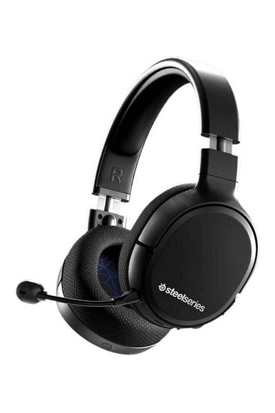 SteelSeries Arctis 1 Wireless Gaming Headset - USB-C Wireless - Detachable Clearcast Microphone - Bl
