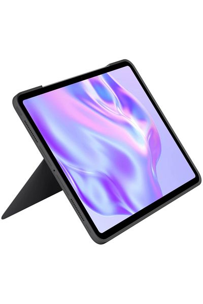 logitech Combo Touch Keyboard Case for Apple iPad Pro 13-inch M4, US International Layout (Grey)