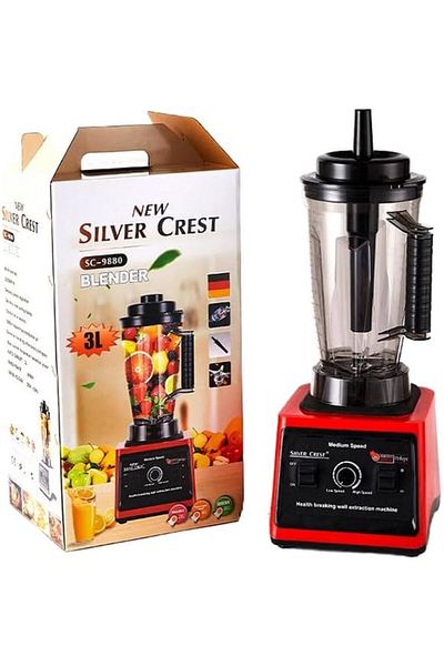 SİLVERCAST Silver Crest 2 In 1 Blender Heavy Duty 3 Liter 8000W-SC-9880 Multi Color
