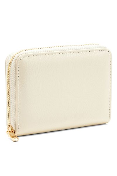 R&B Textured Zip-Around Wallet